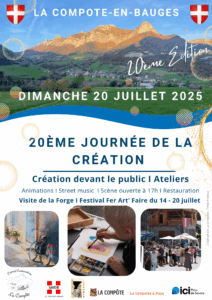 20ème journée de la création la compote en bauges
